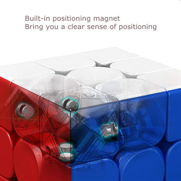 Bromocube Moyu Meilong 5X5X5 M Magnetic Speed Cube Stickerless Smooth&Fast 5X5 Cube Mfjs Cubing Classroom Speed Cube (Meilong M