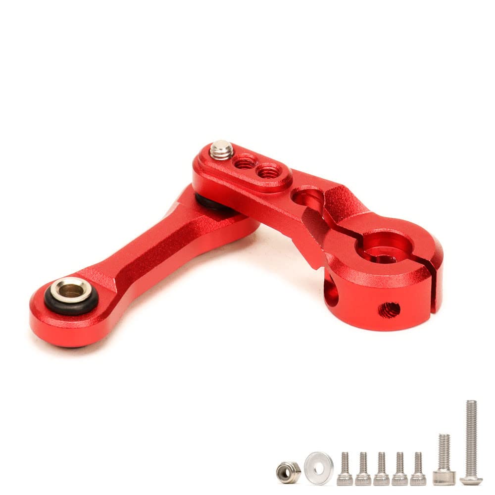 Aluminum 25t servo Horn & Steering Linkages Upgrades Part for Arrma 1/7 Infraction Felony Limitless 1/8 KRATON Notorious Outcast
