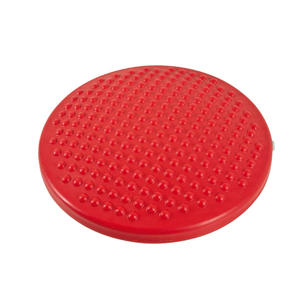 Gymnic Disc 'O' Sit Jr. Inflatable Seat Cushion, Red, 12 Inches