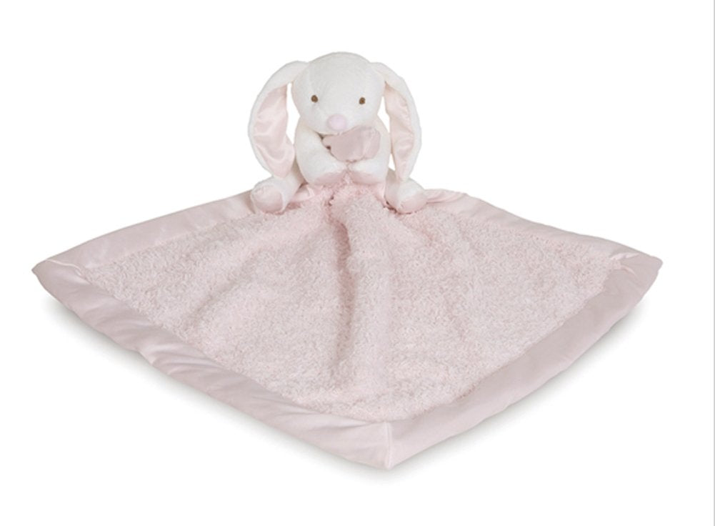 Barefoot Dreams CozyChic Barefoot Buddie - Pink Bunny, 1 Count, 100% Polyester Microfiber, Soft Plush Toy