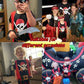 Lingway Toys Kids Pirate Costume,Pirate Role Play Dress Up Completed 8Pcs Set For Kids 8-10Years
