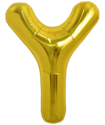 Toniful 40 Inch Large Gold Letter Y Balloons Helium Balloons,Foil Mylar Big Balloons For Birthday Party Anniversary Supplies Dec