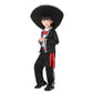 YEMYIQZ Boy Mexican Costume Kids Traditional Mariachi Amigo Dance Cosplay Costumes Halloween Outfit Bowtie Belt Suit Outfit