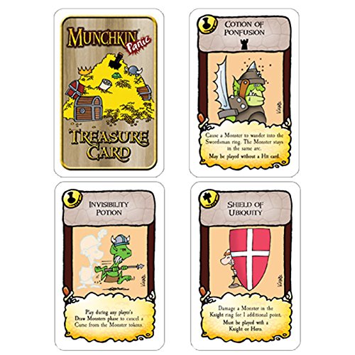 Fireside Games Munchkin Panic Board Game, Cardboard, Multi-Colored, Model 1004FSD