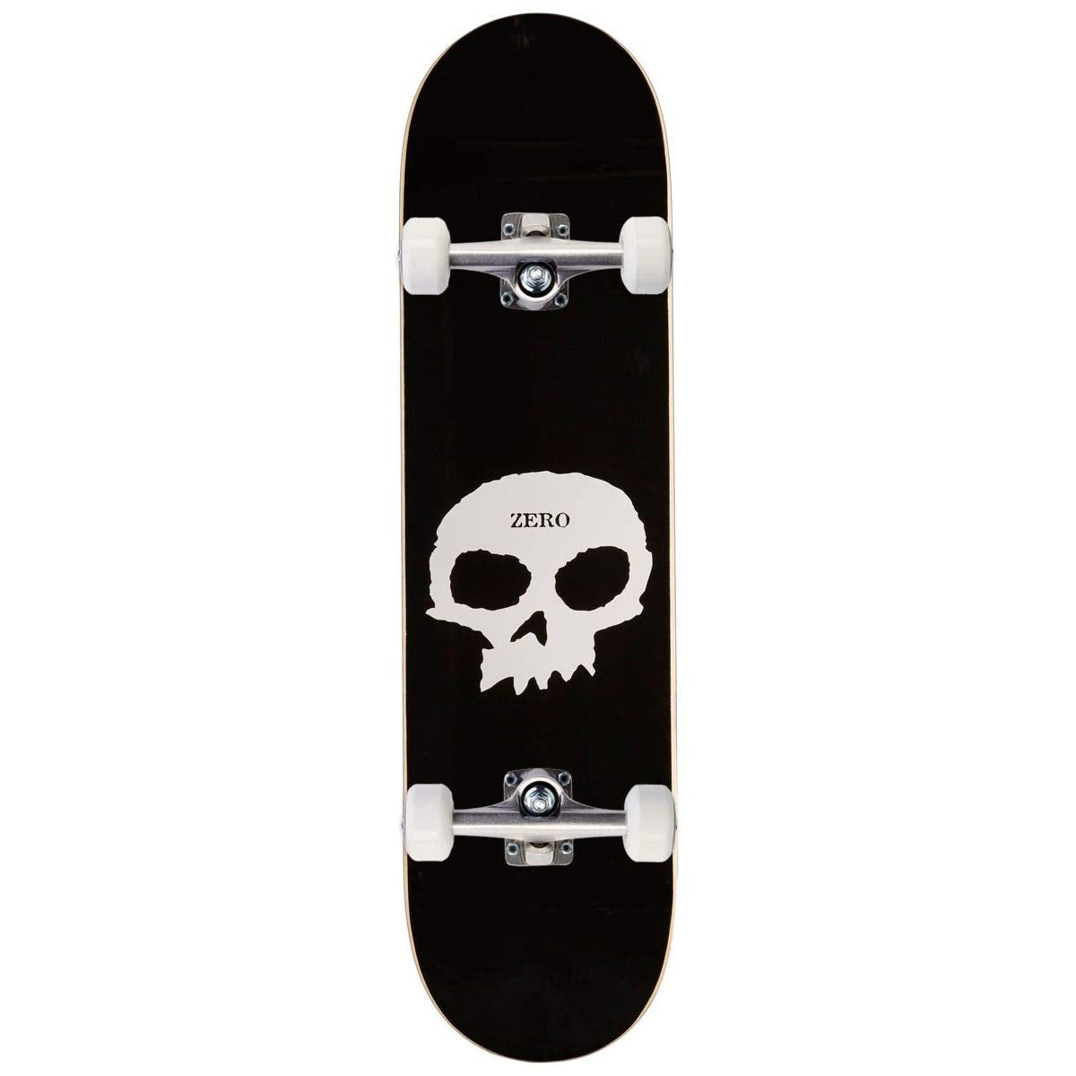 Zero Single Skull Skateboard Complete  Black  8.00