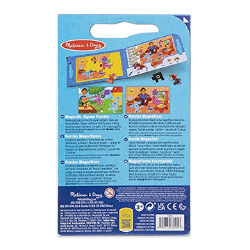 Melissa & Doug Blues Clues & You! Take-Along Magnetic Jigsaw Puzzles (2 15-Piece Puzzles) (Pack of 4)