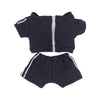 Niannyyhouse Sportswear Uniforms 7.8'(20Cm) Plush Doll Stuffed Figures Toys Clothes (Navy Blue)