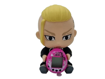 Bandai Tamagotchi Tokyo Revengers Draken Version With Hugmy Figure | 4 Cm Virtual Pet Based On Tokyo Revengers Manga And Anime With Collectable Draken Hugmy Anime Merch | 90S Kids Toys