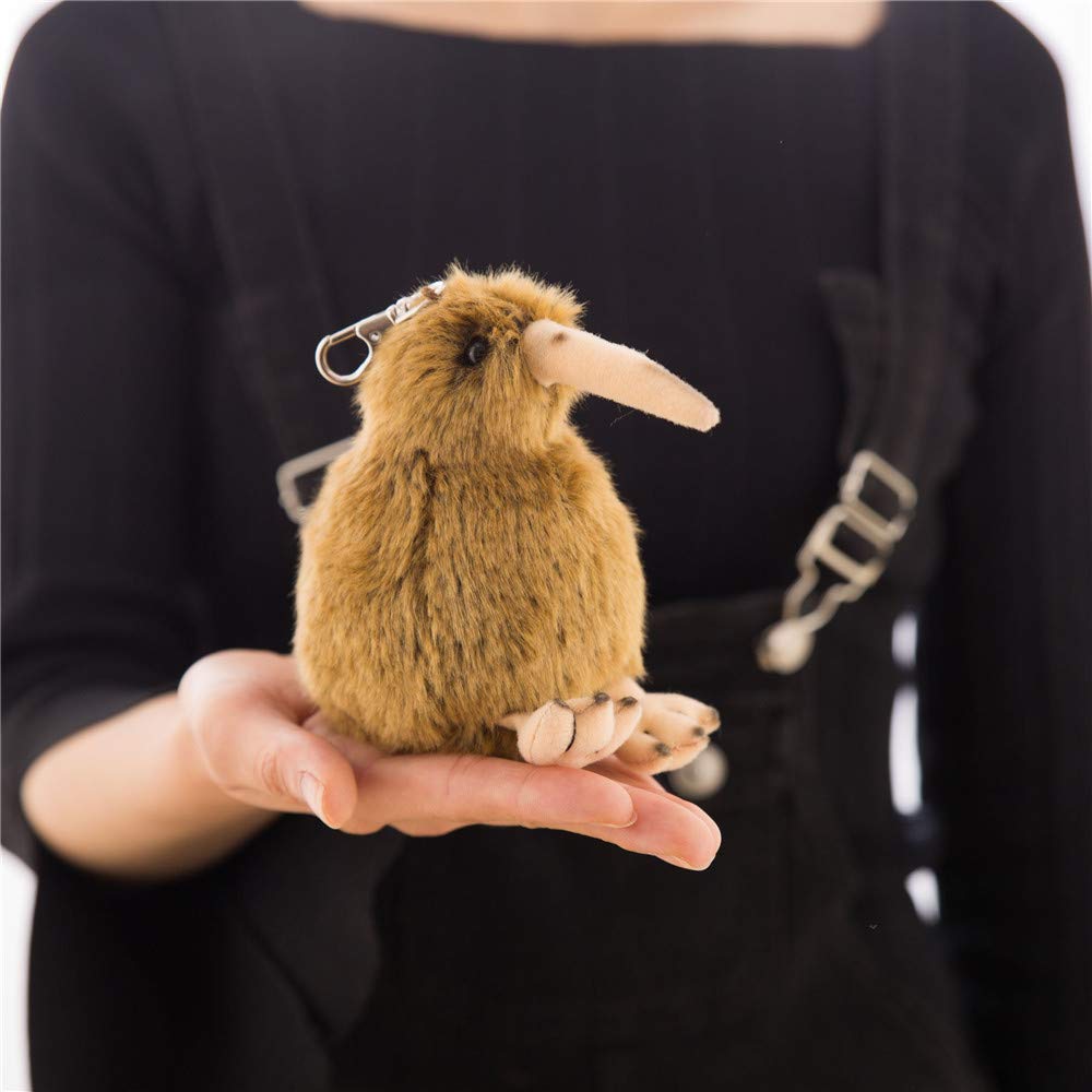 Tammyflyfly Kiwi Bird 4 Inches, 11Cm, Plush Toy, Soft Toy, Stuffed Animal (11Cm)