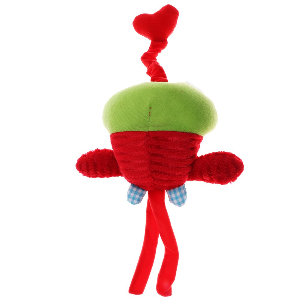 Club Bollywood Animals Doll Bed Pram Hang Stroller Music Box Music Bell Hangs Red Bull|Baby | Toys For Baby | Developmental Baby