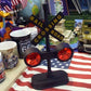 Hayes 15887 Railroad Train / Track Crossing Sign With Flashing Lights And Sounds
