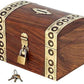 Iblay Coin Bank Money Saving Box - Banks For Kids & Adults - Wood Vacation Piggy Bank (Design_3)