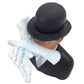 Parastone Man with Hat and Dove Sculpture - Hand-Painted Resin Art - 6" x 5.25" x 5" - Multicolor - Model MAG04