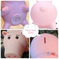 Zaring Cute Pink Pig Money Box Plastic Piggy Bank For Kid'S Birthday Gift Without Box (Pink-With Drawstring Plastic Bag)