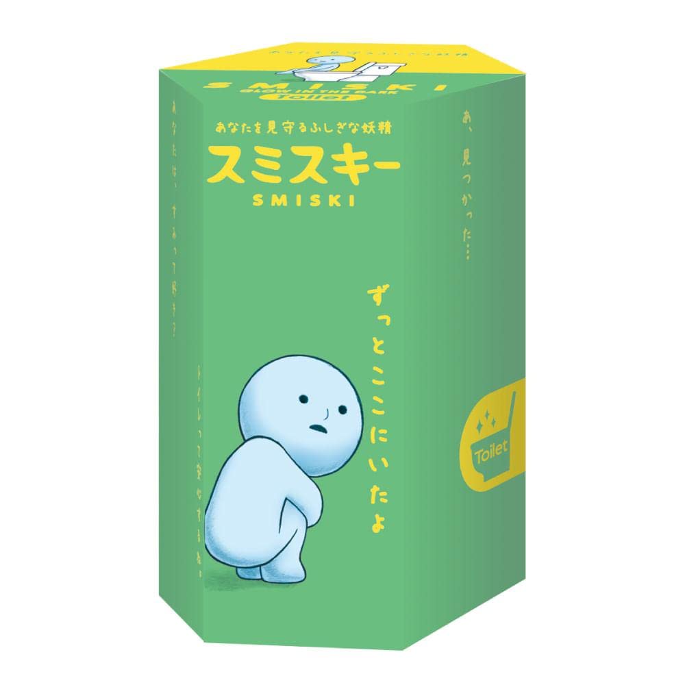 Dreams Smiski Glow In The Dark Figure, Toilet Series, Random Style, 1 Pack