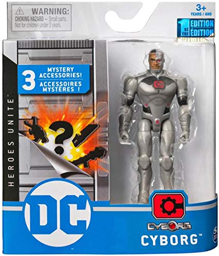Dc Heroes Unite 4 Inch Action Figure | Cyborg