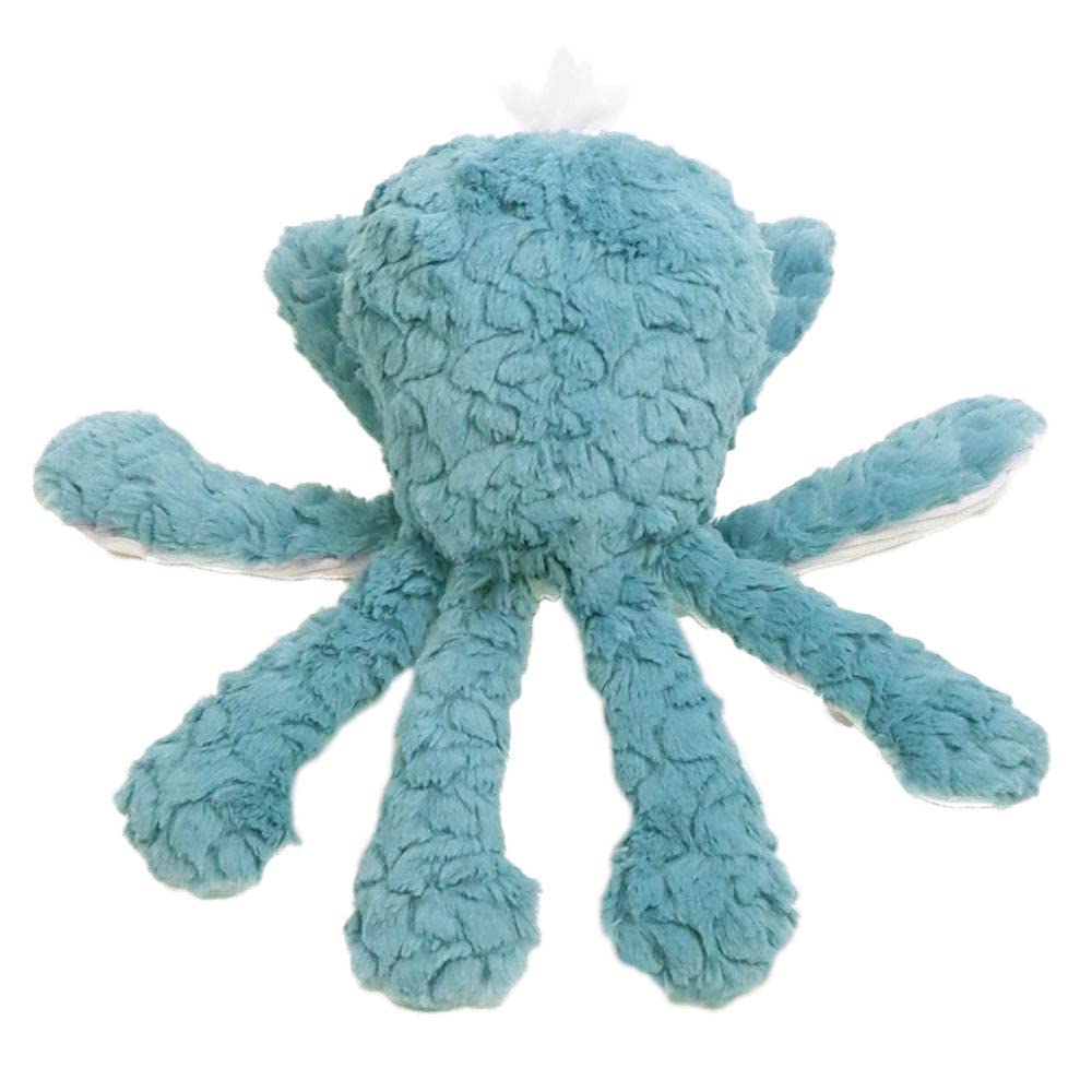 Mary Meyer Putty Stuffed Animal Soft Toy, 14-Inches, Slate Blue Octopus