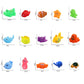 Umbworld Preschool Bath Toys Rubber Floating Squeaky Baby Wash Shower Toy For Toddlers Kids Party Decoration15 Pcs (Sea Animal)