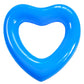 Blue Heart Float Kids Heart Pool Floats  Heart Swimming Pool Float Loungers Tube  Water Fun Beach Party Toys for Kids Birthday Scene Layout Props.(18 in  Blue)