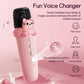 Karaoke Machine With 2 Wireless Microphones For Kids Adults,Portable Bluetooth Speaker Girls Toddlers Toy Gift For Aged 3-12 Yea
