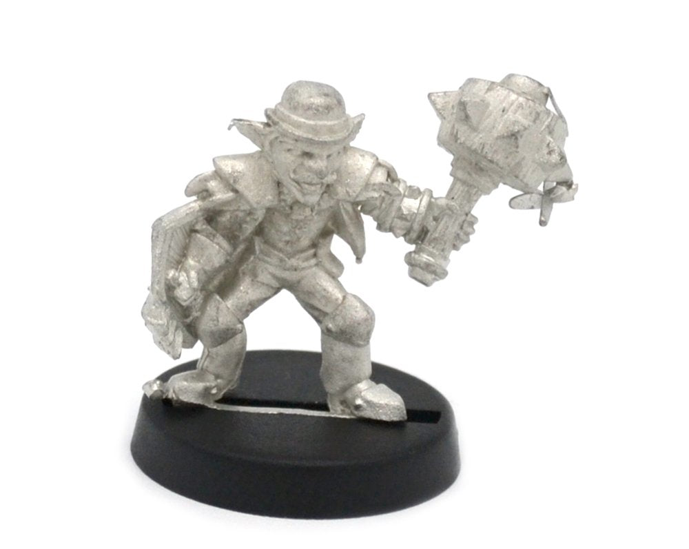Stonehaven Miniatures Gnome Brawler Figure (for 28mm Scale Table Top War Games) - Made in USA