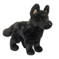 Douglas Black German Shepherd Dog Plush Stuffed Animal, 8 (20 cm) Long, Soft Toy for Kids and Collectors