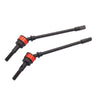 2PCS Vgoohobby Hard Steel CVD Drive Shaft Front Axle Dogbone Hop-Up Parts Compatible with Axial SCX10 1/10 RC Climbing Car Crawl
