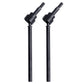 AllinRC Universal Axle Set Drive Shafts CVD for RGT Crawler 86100 86110 Steel Metal (2-Pack)
