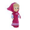 Masha And The Bear 12 Cm Toy Doll | Famous Cartoon | Ideal Gift Set For Girls Kids (Masha Set - Pink)
