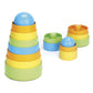 Green Toys My First Stacker - Multi Color, 1 Count, Plastic Building Toy, Model 5520024