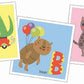 Playhouse Match It Up! Animals Preschool Alphabet Matching & Puzzle Card Game For Kids