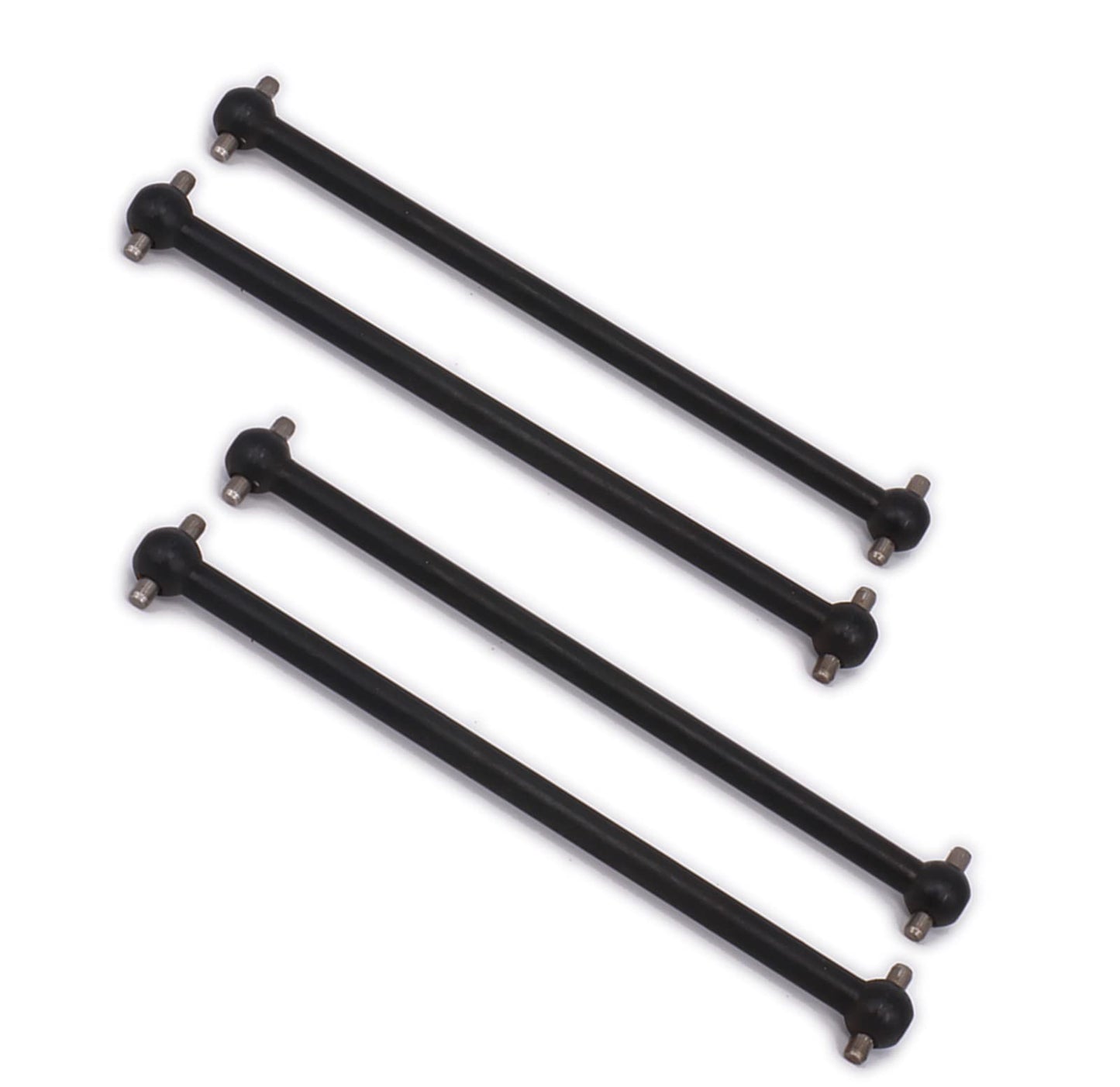 #45 Steel RC Drive Shaft Dogbone Overall Length 77mm for 1/10 RC Hobby Model Car hsp Wltoy Redcat 4PCS/Set