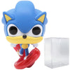 POP Sonic 30th Anniversary - Running Sonic The Hedgehog Funko Vinyl Figure (Bundled with Compatible Box Protector Case)