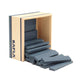 Kapla 40 Squares Dark Blue - Wooden Construction Set - 40 Dark Blue Colored Building Planks - For Ages 3+