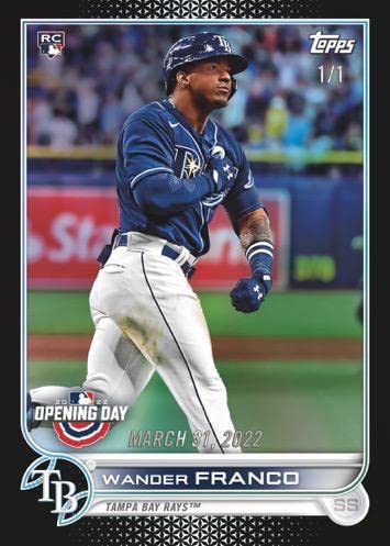 2022 Topps Opening Day Baseball Blaster Value Box - 154 Trading Cards Per Box
