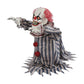 Morris 18' Jumping Clown Animated Prop W/Creepy Laugh Halloween Decoration Prop Décor