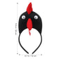Garneck 16 PCS Chicken Headband Rooster Headband for Adults Kids Animal Chick Festival for Halloween Thanksgiving Party Supply (