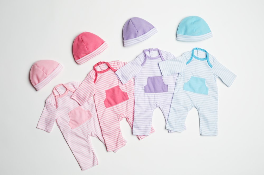 Jc Toys | Berenguer Boutique | La Baby Doll Outfit | 2 Piece Blue Striped Onesie|Washable| Ages 2+ | Fits Dolls 14'- 18'