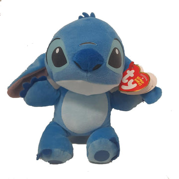 Ty Beanie Baby Stitch - (Soft Body) -6'', Blue