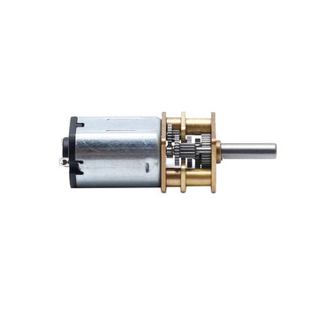 Augiimor 2PCS DC 6V 100RPM Speed Reduction Motor N20 3mm Shaft Mini Metal Gearwheel Gear Motor with Full Metal Gearbox Micro Mot