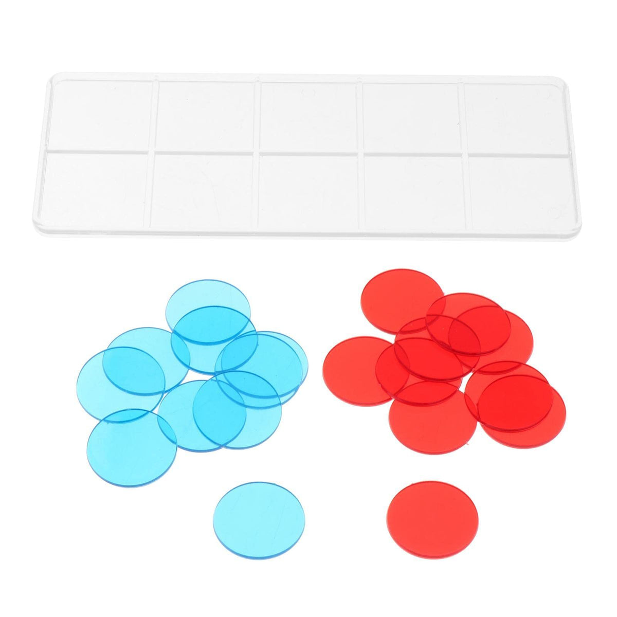 Bnf Montessori Math Counting Toy Number Counting Supplies For Games Girls Boys Red Bluebaby | Toys For Baby | Developmental Baby