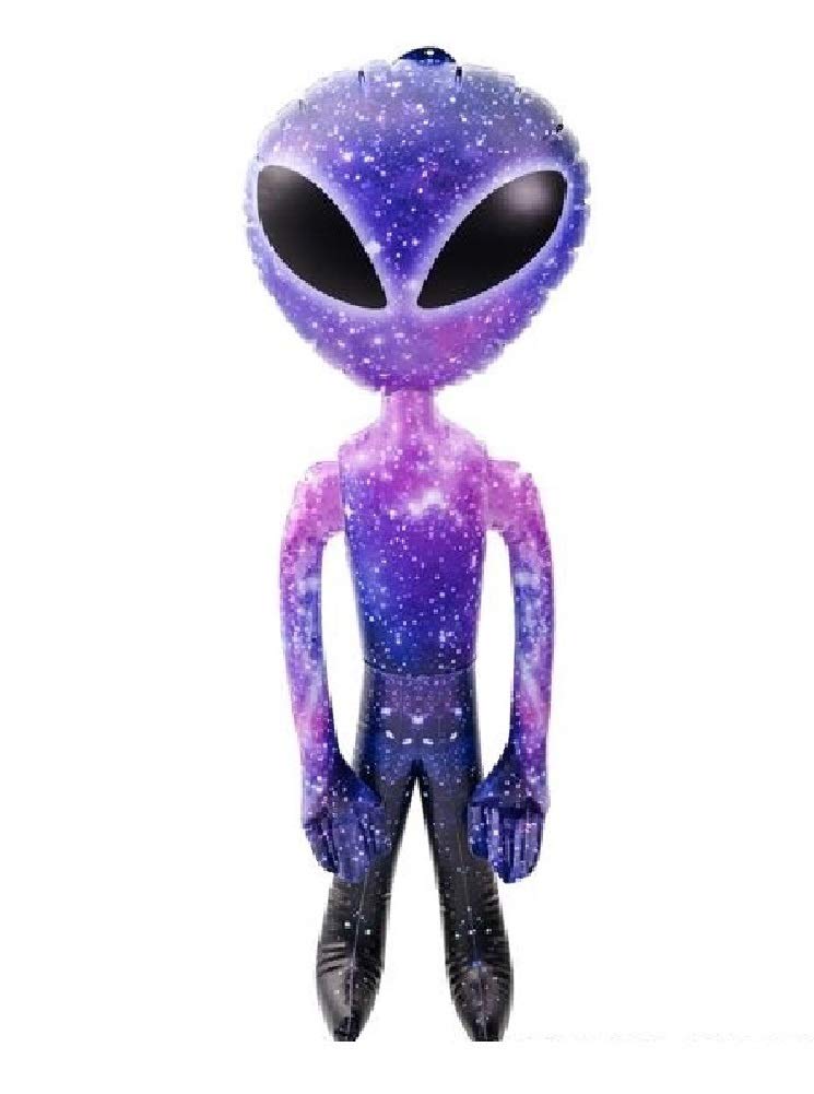 36 Inch Alien Inflates 2 Pack Inflate Bundle Galaxy Big Eye And Green Ufo Aliens