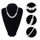 Keymall Kids Old Lady Costume Set Old Granny Wig Eyeglasses Chain Necklace For Halloween Costume 100Th Day Of School Dress Up For Kids 3-8