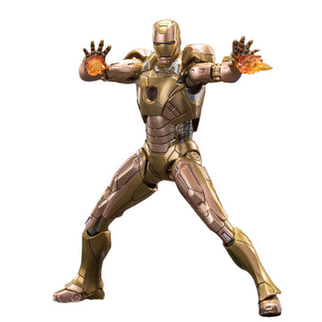 Hiplay Zd Toys Collectible Figure Full Set: Anniversary Series Non-Luminous Version: Iron Man Mk21 (1906-21), 1:10 Scale Miniatu