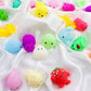 Tcotbe 50 Pcs Mini Stress Relief Toys,Mini Squishies Kawaii Animal ,Stress Reliever Anxiety Toys For Kids Adults, For Halloween