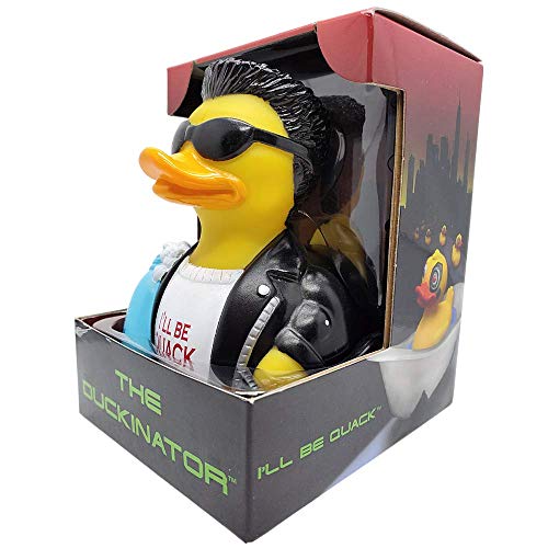 Celebriducks - The Duckinator - Floating Rubber Ducks - Collectible Bath Toy Gift For Kids & Adults Of All Ages
