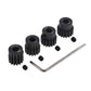 Gthele 4Pcs 32P Pinion Gear 5Mm Set Hardened 14T 15T 16T 17T 32 Pitch Gears Rc Upgrade Part With Screwdriver
