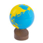 Kghios Montessori Globe Of The Continents Science And Cultural Geography Materials Continental Globe And Sandpaper Globe Early Education Teaching Aids Toys