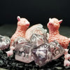 Sage's Portal Animal Familiars Resin DND Dice Set Polyhedral Dice Set for Dungeons and Dragons RPG Pathfinder Tabletop TTRPG (Ba
