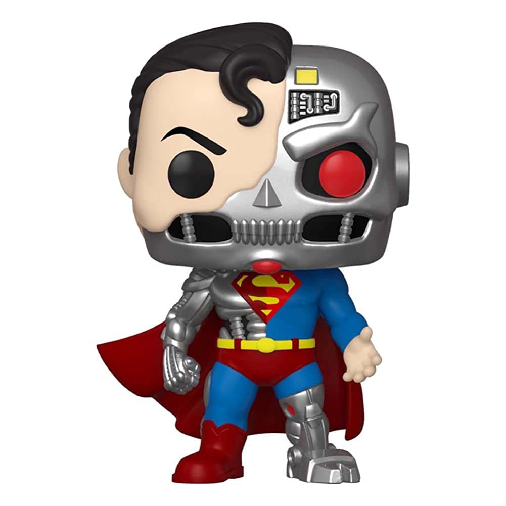 Funko Pop! Heroes: Cyborg Superman Sdcc 2020 Exclusive Vinyl Figure #346